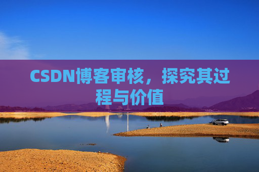CSDN博客审核,探究其过程与价值
